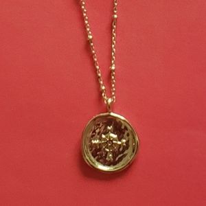 Gorjana Compass Coin Necklace